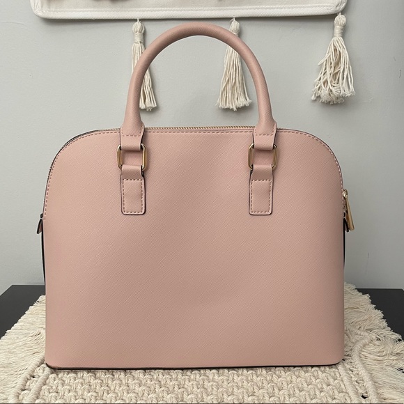 ALDO Women's Galilini Dome Satchel Handbag Light Pink - Picture 2 of 5